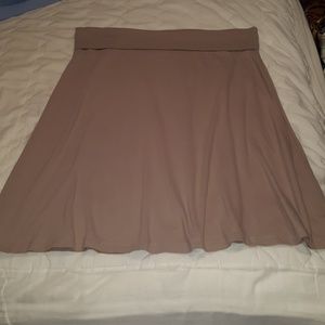 Dark Beige Skirt